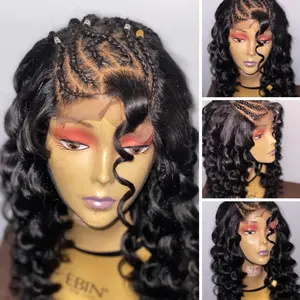 24” Brazilian lace closure wig