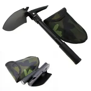 Multifunctional Folding Shovel Outdoor Engineer Shovel Small Folding Shovel/Hoe Camping Folding Spade