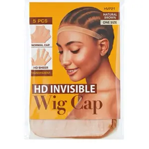 HD Invisible Wig Cap Ultra Thin & Super Stretchy for Comfortable Wear and Secure Fit