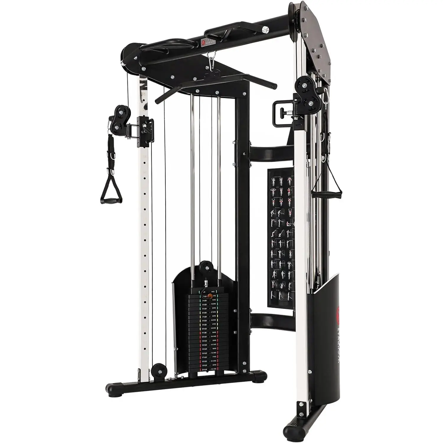 3073 Functional Trainer Home Gym with Dual 220lb Stacks