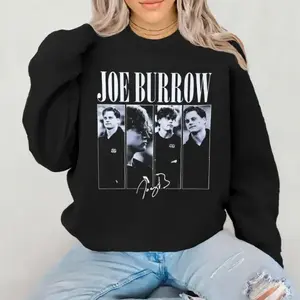 Joe Burrow Sweatshirt, 90s Bootleg Inspired Unisex  Sweatshirt