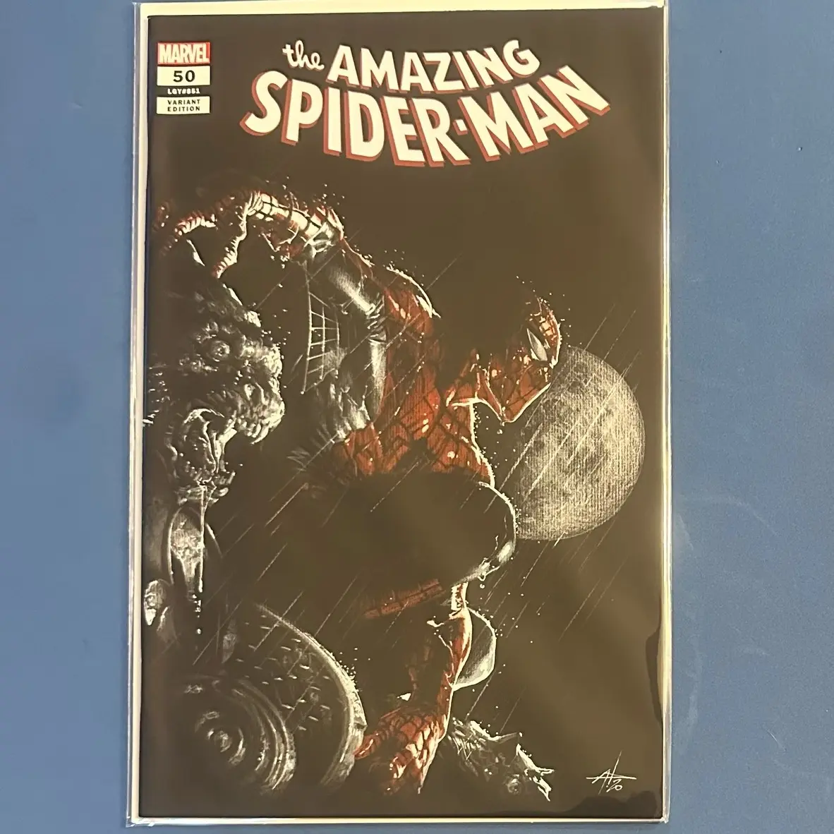 The Amazing Spider-Man #50 Gabriele Dell'Otto Trade Dress Variant NM - Comic Book