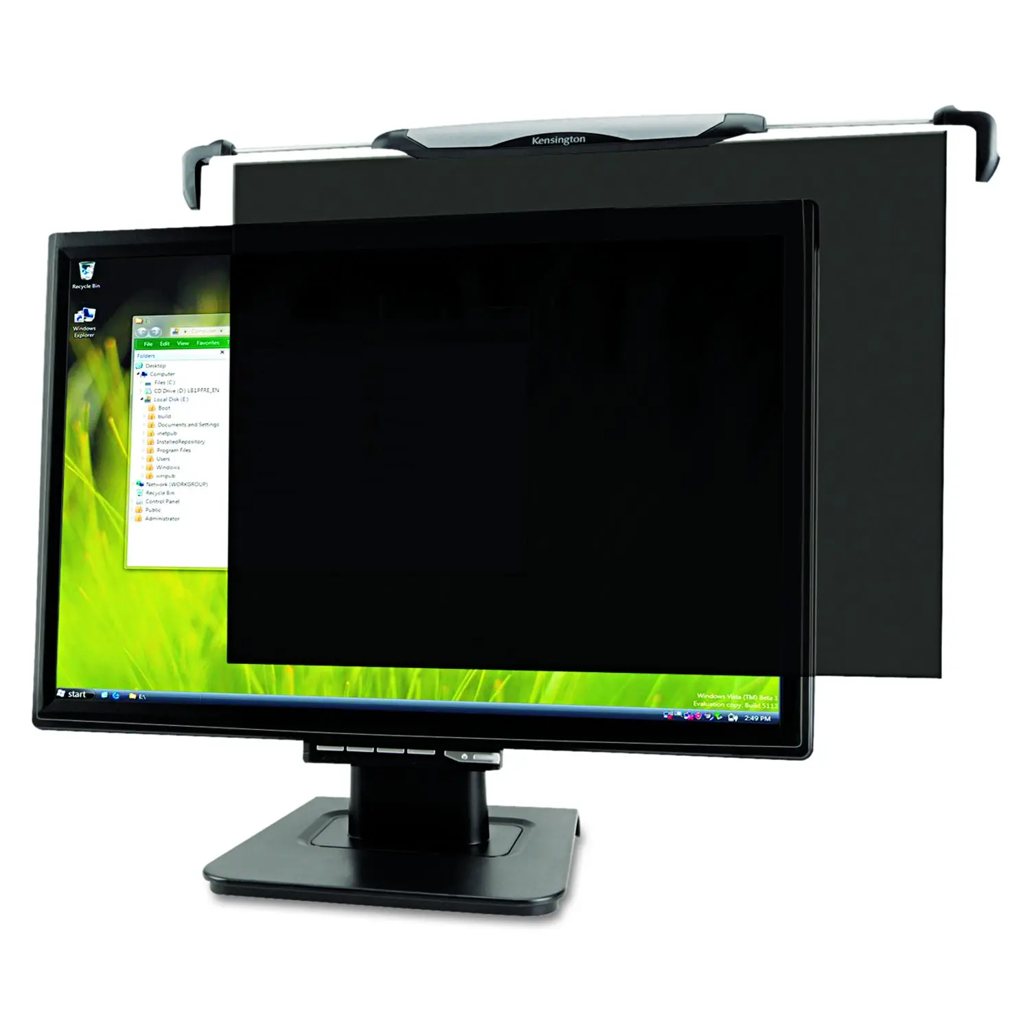 Kensington FS220 Snap2 Privacy Screen for 20?-22? Widescreen Monitors - Black