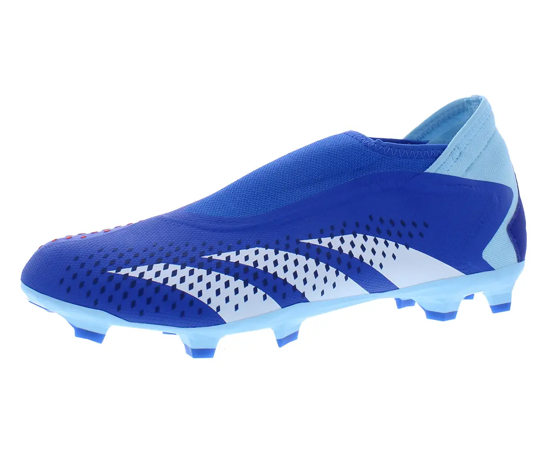 Adidas Predator Accuracy.3 Laceless FG Unisex Soccer Cleats - Professional Sports Footwear for Soccer, Unisex Fit