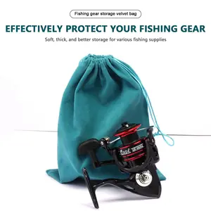 Universal Fishing Reel Bag Lure Water Drop Wheel Protection Case, Fisherman Storage Box, Durable & Lightweight Design, Fishing Accessories