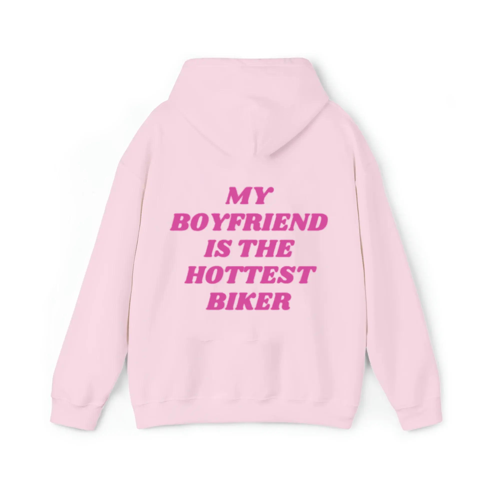 Hot Biker Boyfriend Hoodie, Fun and Bold Motorcycle Hoodies, Unisex Streetwear