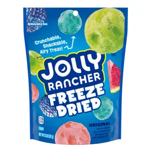Freeze Dried Candy – Jolly Ranchers, Skittles (Original & Sour), Lemonheads, Spree & Sweetarts | Airy Crunchy Sweet & Sour Treats (Sold Individually) Halloween candies and Trick-or-Treats Fun Rainbow