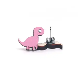 Long Neck the Brachiosaurus Earrings