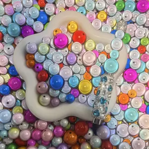 Laser Beads Mix— Costume Jewelry Keychain