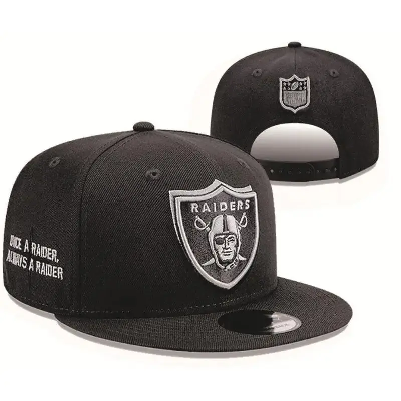 Men's Las Vegas Raiders New Era Black 9FIFTY Snapback Hat