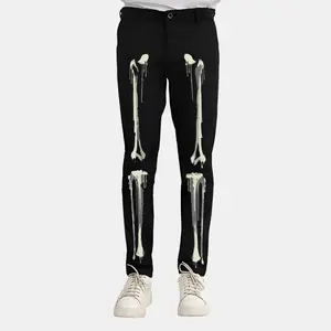 Skeleton Graphic Pant -Unleash Your Style Potential for Any Fashion Lover with Stylish Design and Comfortable Fit - Menswear & Womenswear, Bottom