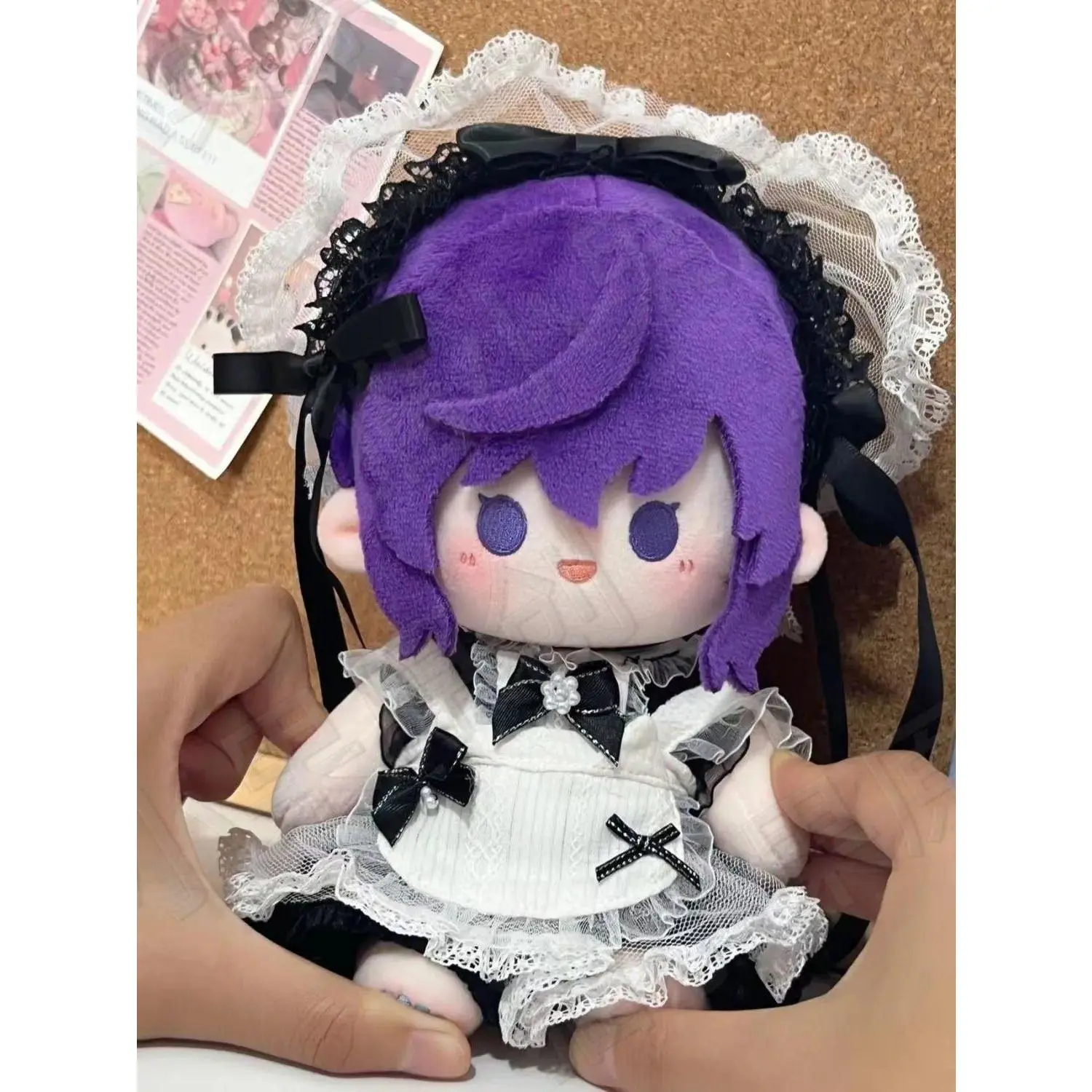 20cm Asahina Mafuyu Project Sekai Game Figure Cute Cotton Body Cosplay Dress Up Plushie Pillow Stuffed Birthday Gift