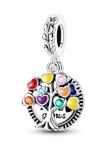 Original Life Tree Pendant Charm, Ideal DIY Jewelry Accessory, Perfect Birthday Gift for Women, Anniversary Present, Trendy Fashionable Accessories