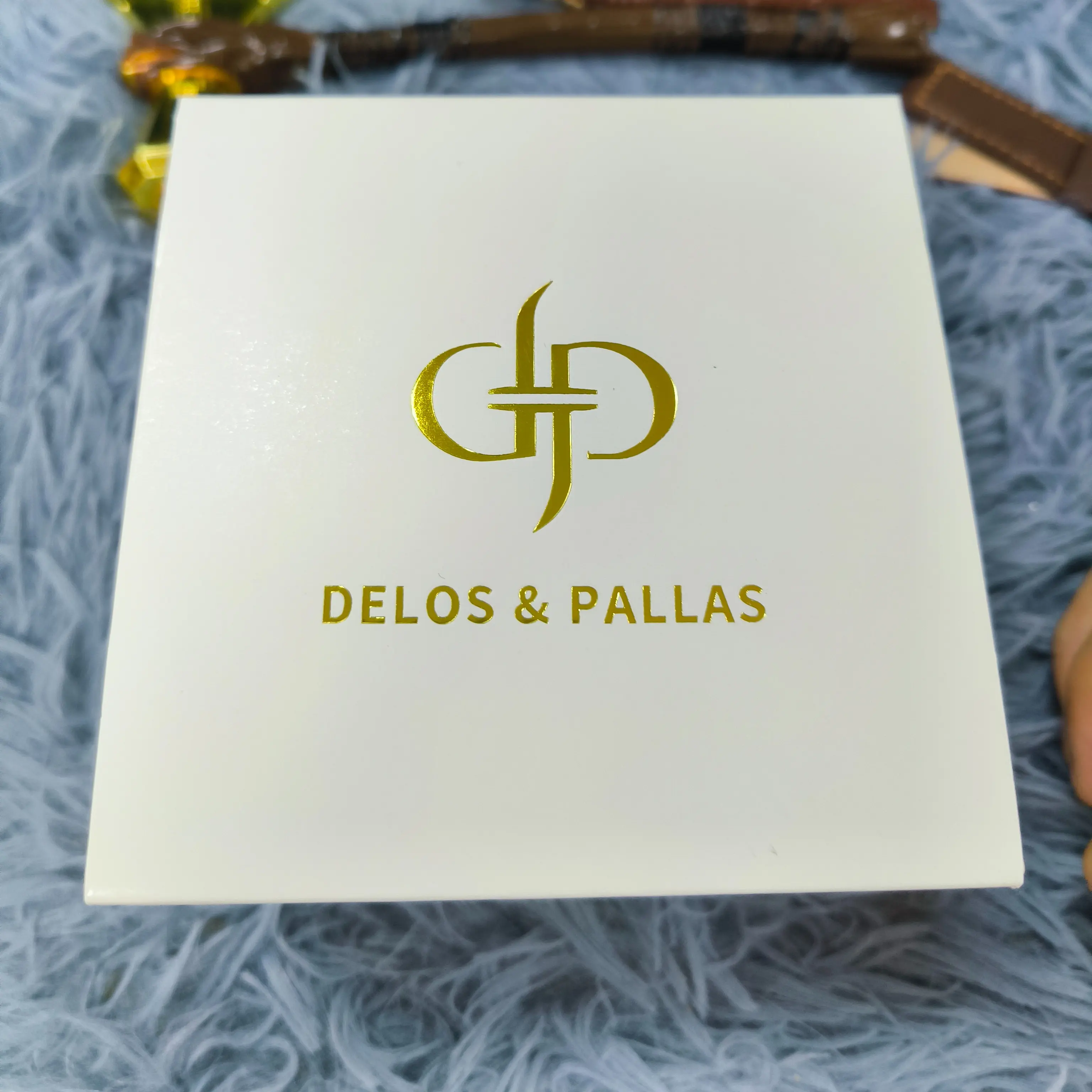 DELOS & PALLAS High end exquisite crocodile skin watch box