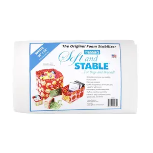 ByAnnie's Soft and Stable 36x58" White Foam Stabilizer SS2036