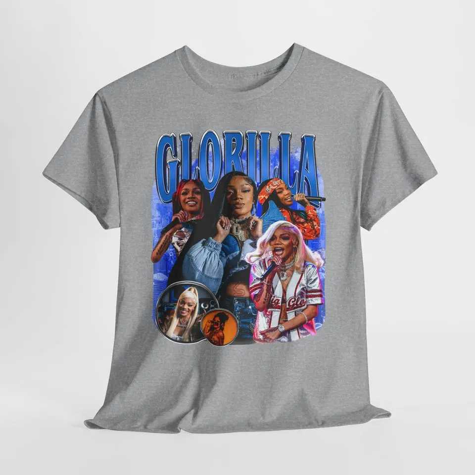 GloRilla 2 Hip-Hop Unisex Heavy Cotton Tee