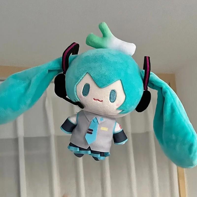 Hatsune Miku Fufu Plush Doll Huggable Stuffed Animal Fuwafuwa Anime Kawaii Cute Cool Toys Dolls Plush Room Car Desk Decor Birthday Gift For Fan