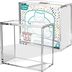 HIGH QUALITY POKEMON ELITE TRAINER BOX ETB DISPLAY MAGNETIC CASE PROTECTOR