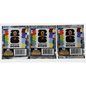 Single Pack 2026 Panini World Cup Soccer Stickers (7 stickers per pack)
