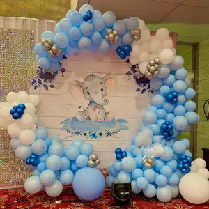 Balloon Garland Arch Kit, 92pcs Mixed Color Balloon Set, Latex Balloon for Wedding & Birthday & Holiday & Anniversary Decoration