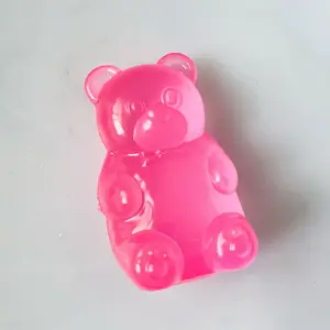 Squishy Gummy Bear Toys 1-Pack & 4-Pack Jelly Filled Sensory Stress Relief Fidget Kit