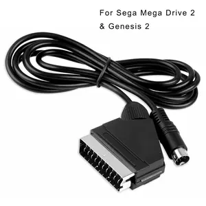 Saturn Rgb/Rgbs, Scart, S-A Rgb Mega Cable Cable Versions Drive and Cable Genesis Cable Ntsc Retro Video Consoles All