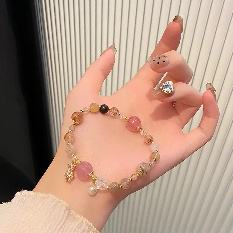 15 Little Bear Colored Hair Crystals