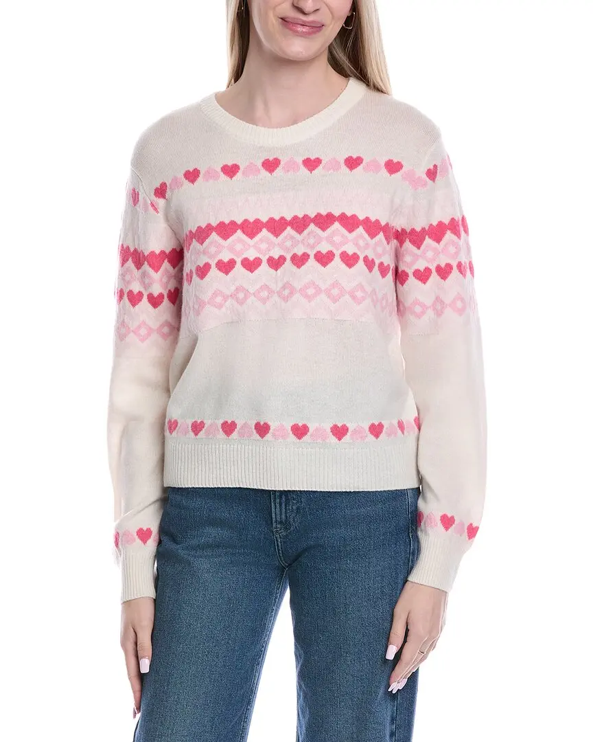 Brodie Cashmere Love Fairisle Wool & Cashmere-Blend Sweater