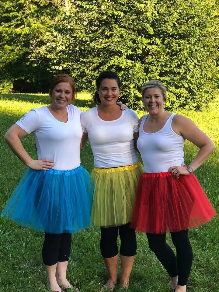 Solid Color Costume Tutu Skirt - Teen, Adult, Plus, & Extra Plus Size