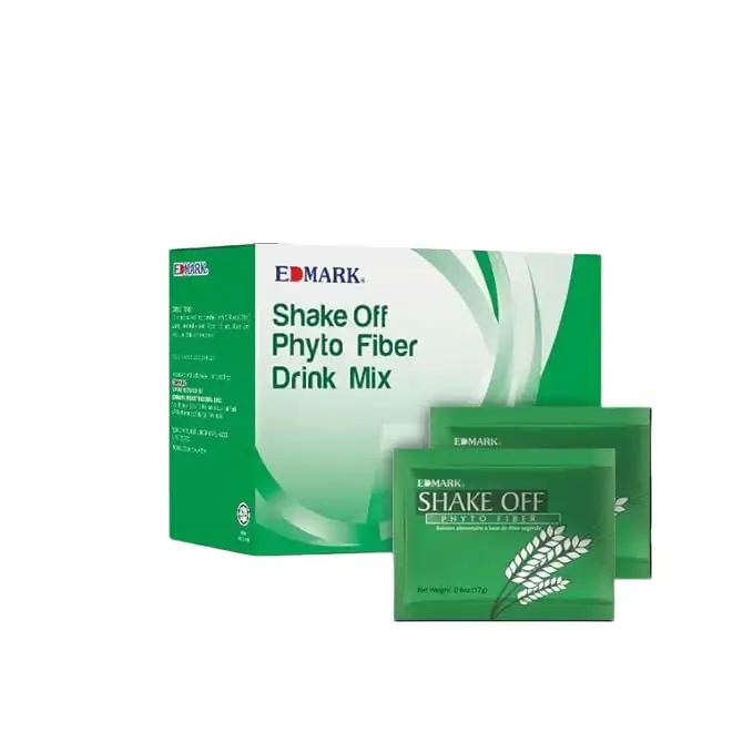 EDMARK Shake Off Phyto Fiber Drink – Natural Fiber Supplement, Pandan Flavor | 20g x 12 Sachets EDMARK Shake Off Phyto Fiber Drink – Natural Fiber Supplement, Pandan Flavor | 20g x 12 Sachets