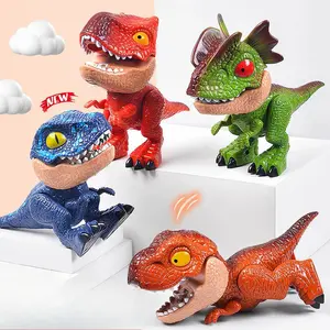 creative toy 5-in-1 set, detachable simulation dinosaur model toy