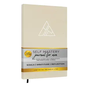 Realizations Self-Mastery Journal for Men & Women - Daily Journal for Goals, Gratitude, Reflection - christmas gift bullet  journals  Manfestation self-care journal journal