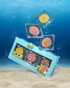 Beauty Creations x Spongebob "F.U.N" Single Eyeshadow Cosmetic Set, Shimmer Finish, Blend Easily for Radiant Makeup Looks Beauty Creations x Spongebob "F.U.N" Single Eyeshadow Cosmetic Set, Shimmer Finish, Blend Easily for Radiant Makeup Looks