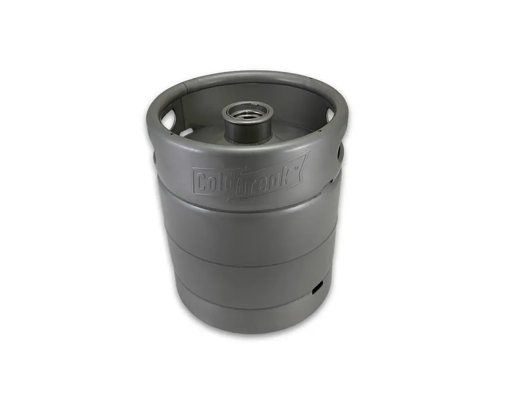 Two Gallon Keg, Refillable Threaded Spear for Easy Cleaning and Filling - USA Tap, Ice Water, Cocktails, Mocktails, Lemonade - Jugs, Drinkware Serving