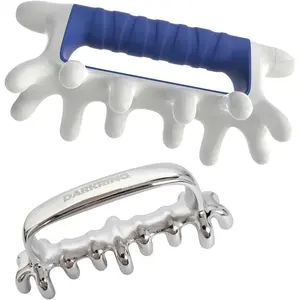 Stainless Steel and Engineering Plastic Facial Massage Tool Set - Tissue and Fascia Pressure Point Releaser, Trigger Point Massage Tool