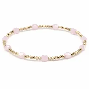 The Key West Bracelet in Light Pink