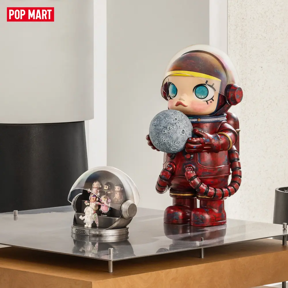 POP MART MEGA SPACE MOLLY Refraction Luminous Display Container POP MART MEGA SPACE MOLLY Refraction Luminous Display Container