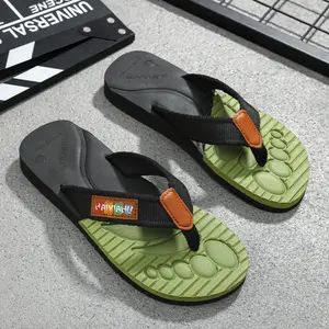 Men's Flip Flops Summer Fashion Outdoor Non Slip Beach Slippers Comfortable Lightweight Casual Sandals New Arrival