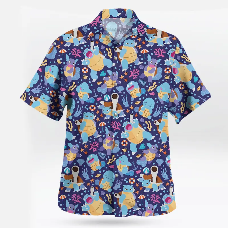 pokemon hawaiian shirt for men - TikTok Shop