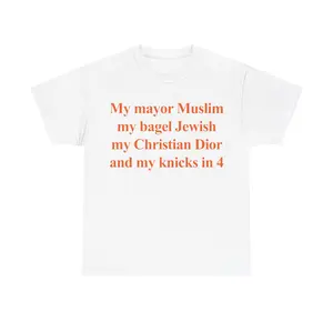 The Funny Shirt With Four Hilarious Sect – Muslim Mayor, Jewish Bagel & Christian Fashion Just Mine