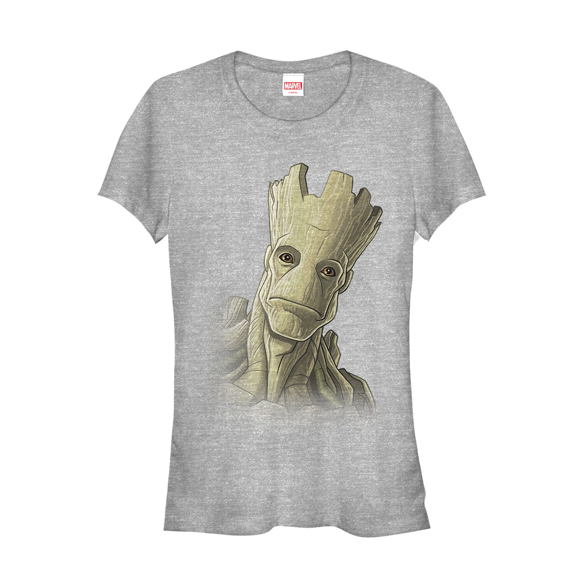 Juniors Womens Marvel Guardians of the Galaxy Classic Groot T-Shirt
