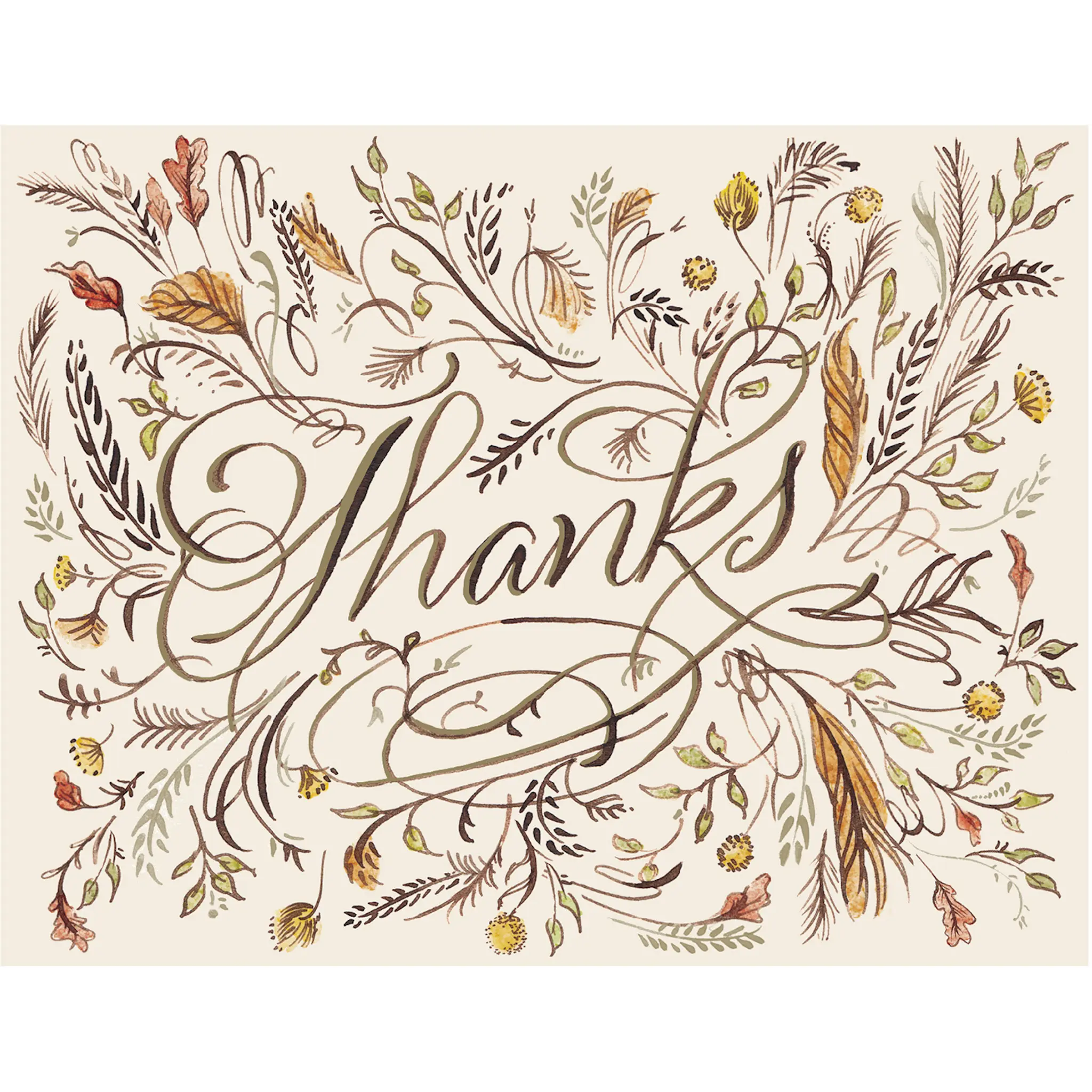 Thanks Card
