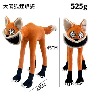 Smiling Purple Cat Stuffed Toy, Stuffed Animals, Cross-Border New Item from Poppy Playtime Horror Anime Game, Kids' Toy