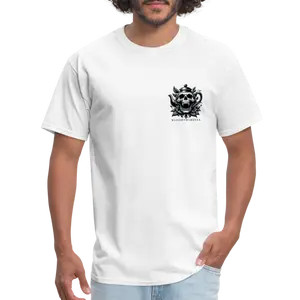 Black Logo Crewneck Tee Cotton Menswear