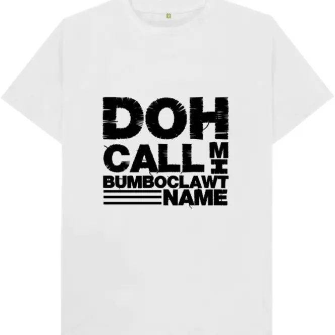 DOH T-Shirt Crew Neck Cotton