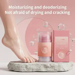 Foot Care Stick, Foot Cream for Foot Callus Remover, Feet Moisturizer Stick for Dry Cracked Heels, Hands, Knees, Hydrating Heel Balm, Easy To Use