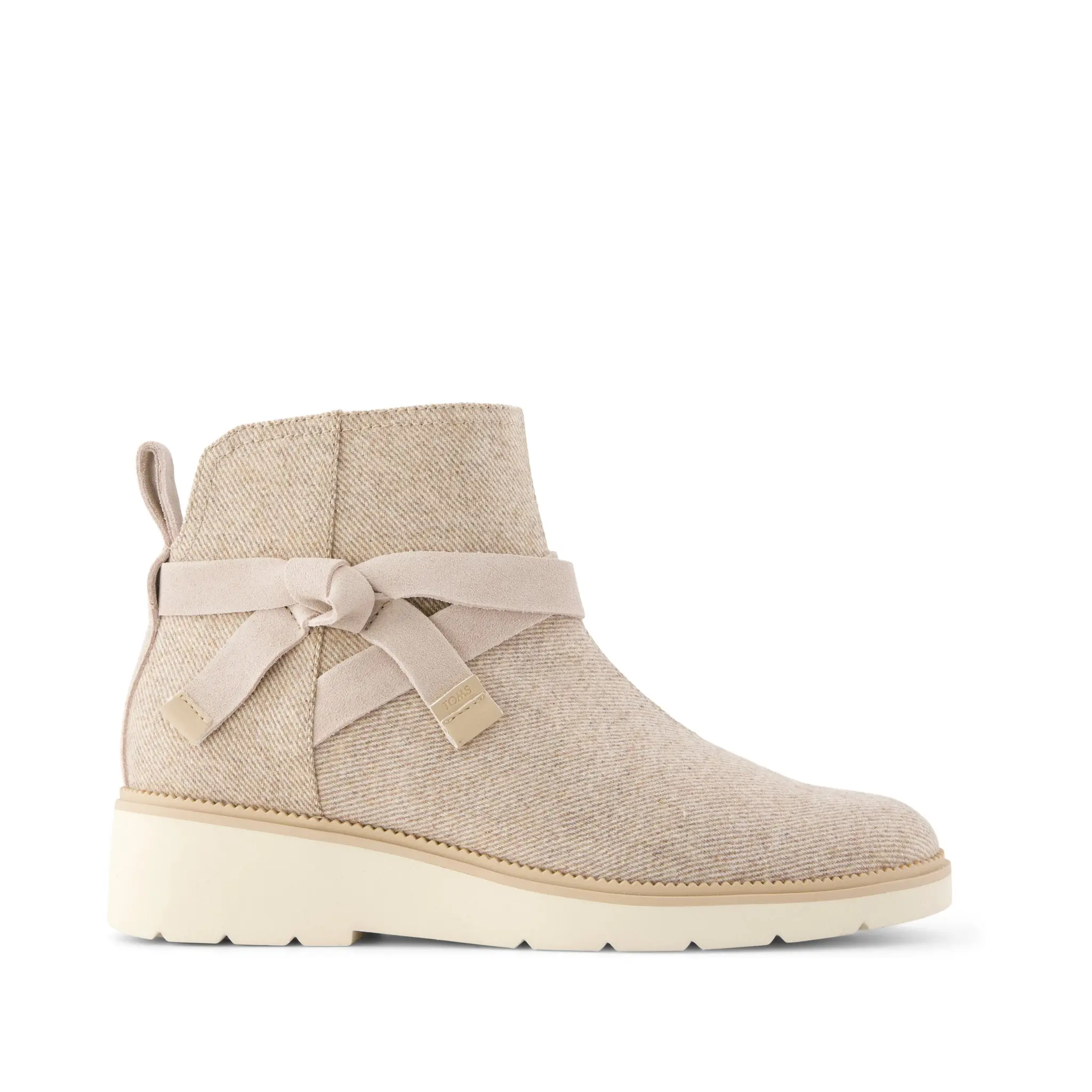 Womens Marlow Boot Water Repellent Natural Shimmer Twill