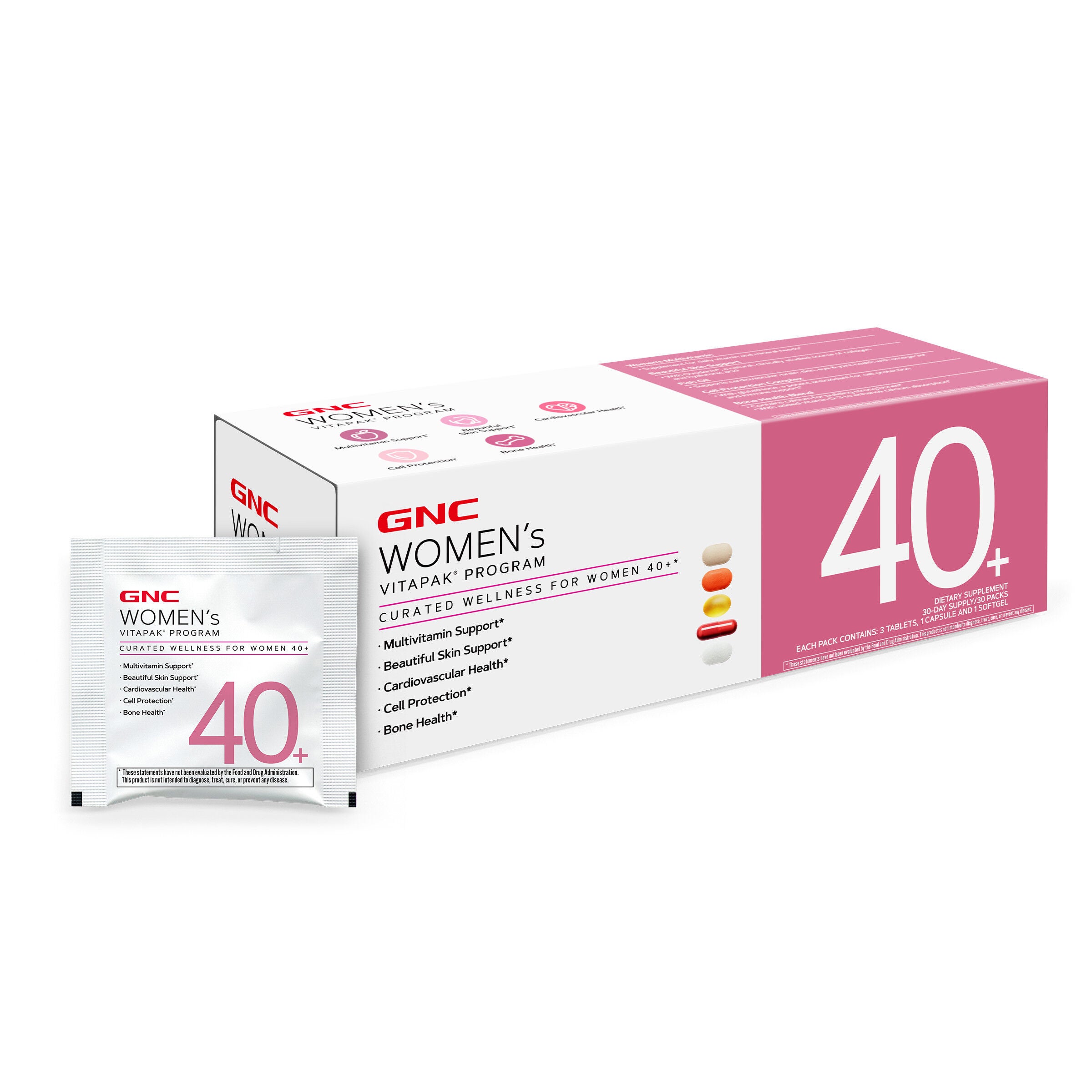 GNC Women's 40+ Vitapak Program (30 Servings)