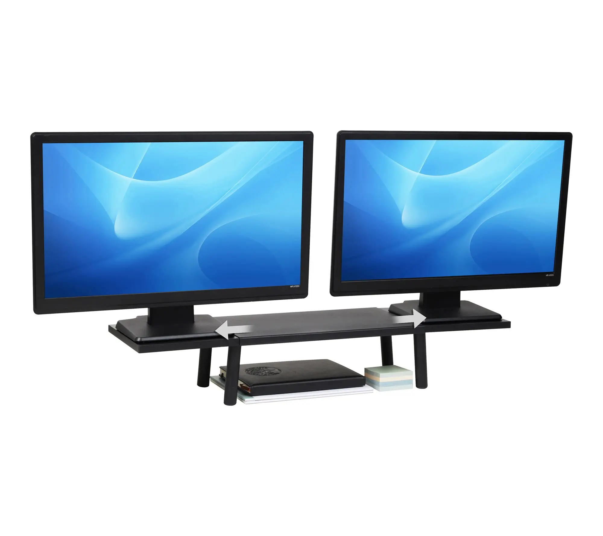Mind Reader Extendable Monitor Stand, Adjustable Desktop Riser Mind Reader Extendable Monitor Stand, Adjustable Desktop Riser