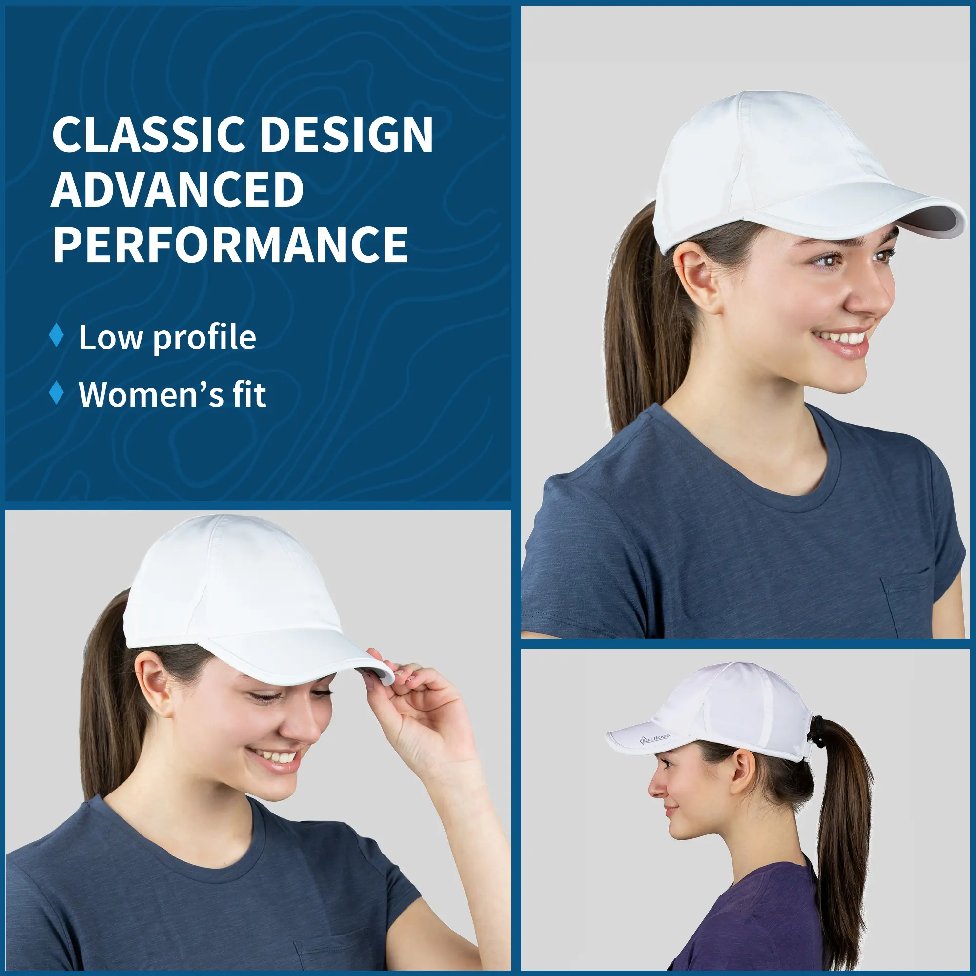 TrailHeads UV Protection Running Hats for Women, 50+ UPF  display picture 1